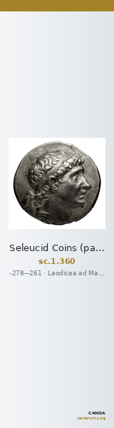 Seleucid Coins (part 1) 360 — CANOA