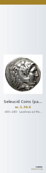 Seleucid Coins (part 1) 36.6 — CANOA