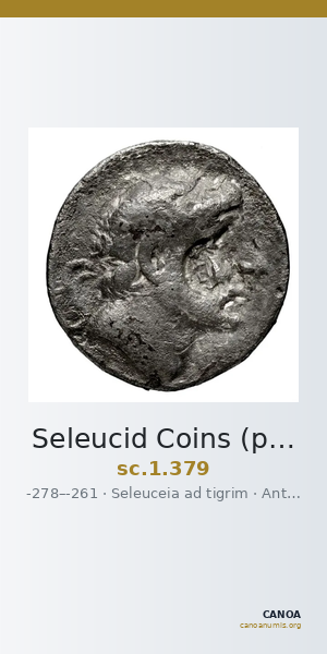 Seleucid Coins (part 1) 379 — CANOA