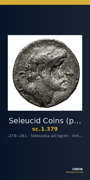 Seleucid Coins (part 1) 379 — CANOA
