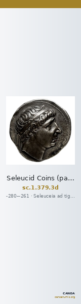 Seleucid Coins (part 1) 379.3d — CANOA