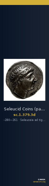 Seleucid Coins (part 1) 379.3d — CANOA