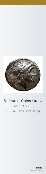 Seleucid Coins (part 1) 380.1 — CANOA