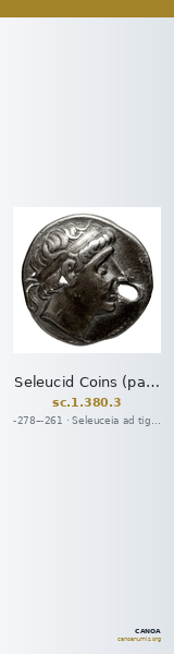Seleucid Coins (part 1) 380.3 — CANOA