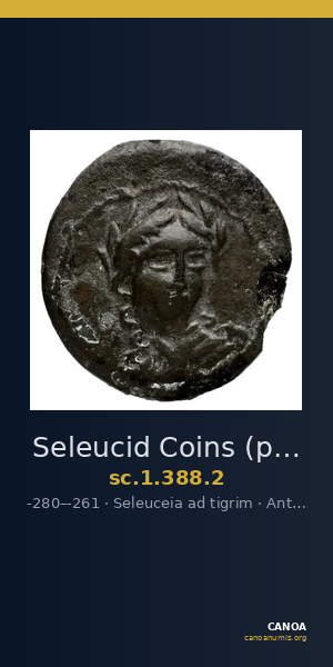Seleucid Coins (part 1) 388.2 — CANOA