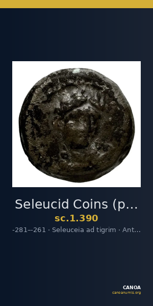 Seleucid Coins (part 1) 390 — CANOA