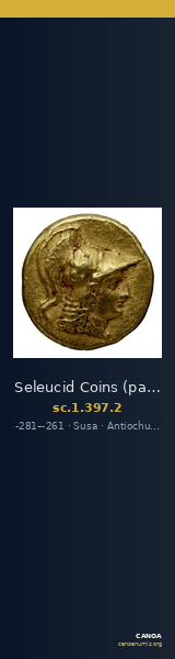 Seleucid Coins (part 1) 397.2 — CANOA