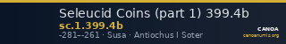 Seleucid Coins (part 1) 399.4b — CANOA