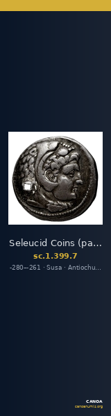 Seleucid Coins (part 1) 399.7 — CANOA