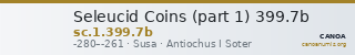 Seleucid Coins (part 1) 399.7b — CANOA