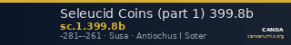 Seleucid Coins (part 1) 399.8b — CANOA