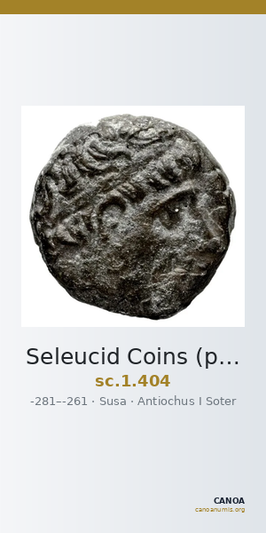 Seleucid Coins (part 1) 404 — CANOA