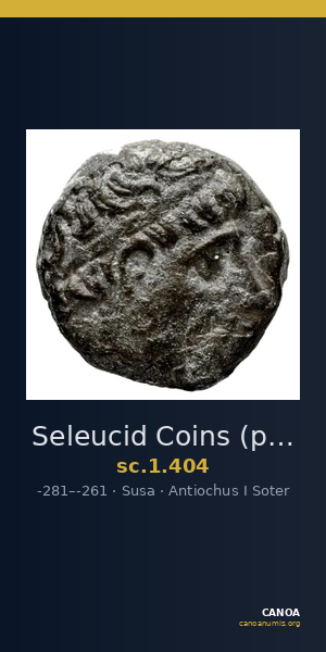 Seleucid Coins (part 1) 404 — CANOA
