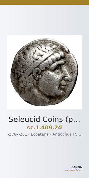 Seleucid Coins (part 1) 409.2d — CANOA