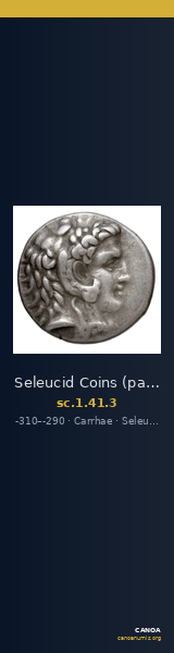 Seleucid Coins (part 1) 41.3 — CANOA