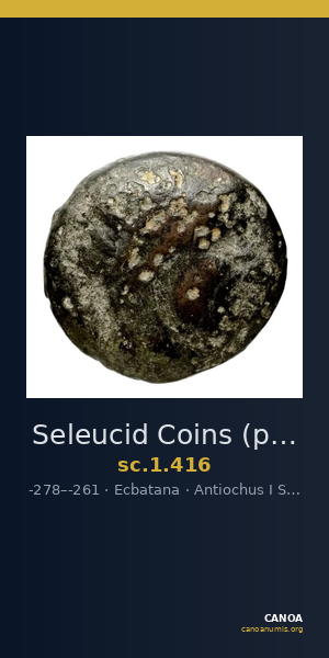 Seleucid Coins (part 1) 416 — CANOA