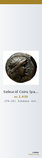 Seleucid Coins (part 1) 419 — CANOA