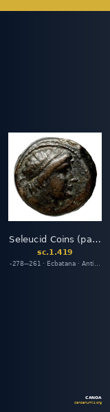 Seleucid Coins (part 1) 419 — CANOA