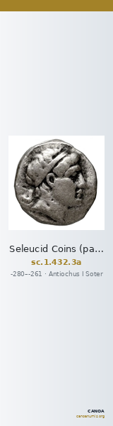 Seleucid Coins (part 1) 432.3a — CANOA