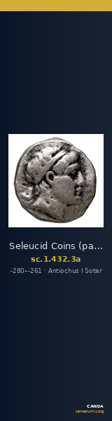 Seleucid Coins (part 1) 432.3a — CANOA