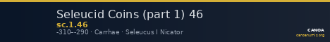 Seleucid Coins (part 1) 46 — CANOA