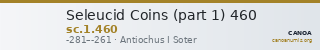 Seleucid Coins (part 1) 460 — CANOA
