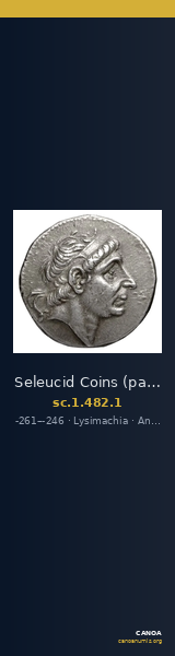 Seleucid Coins (part 1) 482.1 — CANOA