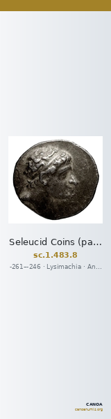 Seleucid Coins (part 1) 483.8 — CANOA