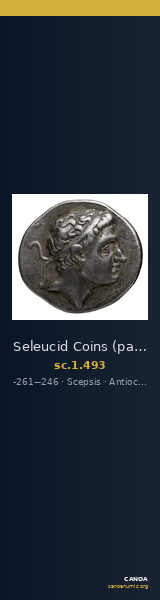 Seleucid Coins (part 1) 493 — CANOA