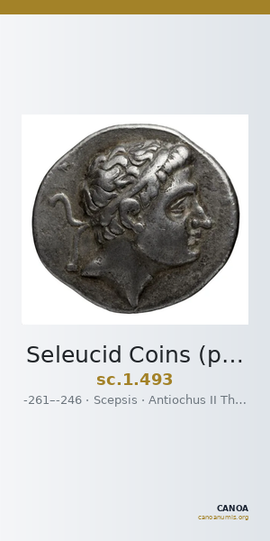 Seleucid Coins (part 1) 493 — CANOA