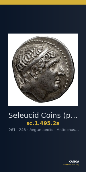 Seleucid Coins (part 1) 495.2a — CANOA