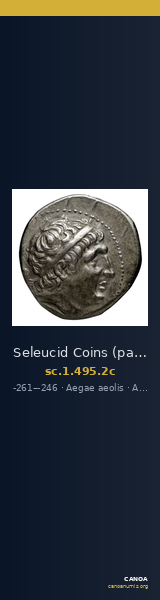 Seleucid Coins (part 1) 495.2c — CANOA