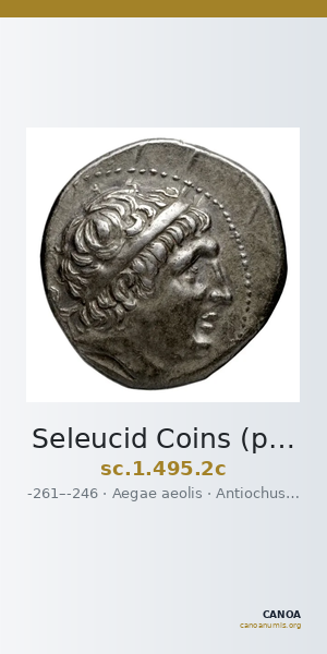 Seleucid Coins (part 1) 495.2c — CANOA