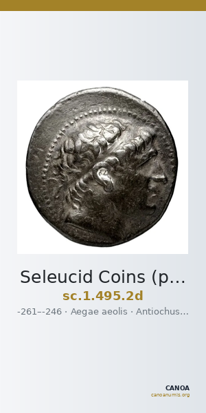 Seleucid Coins (part 1) 495.2d — CANOA