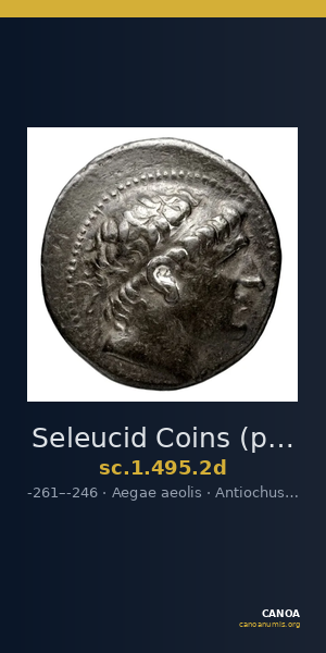 Seleucid Coins (part 1) 495.2d — CANOA