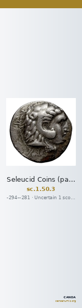 Seleucid Coins (part 1) 50.3 — CANOA