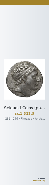 Seleucid Coins (part 1) 513.3 — CANOA