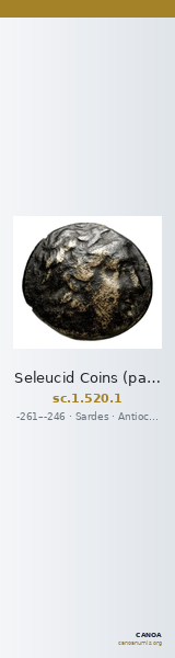 Seleucid Coins (part 1) 520.1 — CANOA