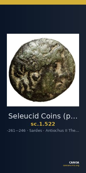 Seleucid Coins (part 1) 522 — CANOA