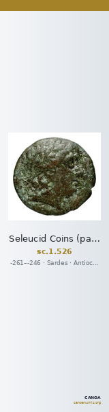 Seleucid Coins (part 1) 526 — CANOA
