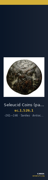 Seleucid Coins (part 1) 526.1 — CANOA