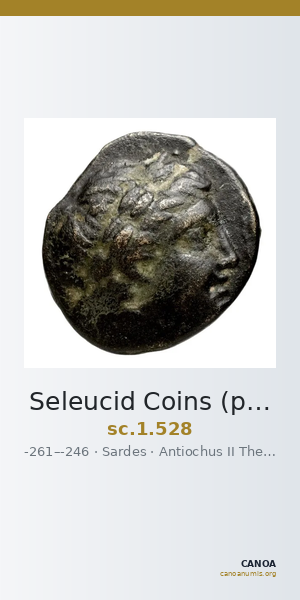 Seleucid Coins (part 1) 528 — CANOA