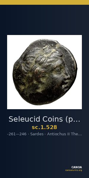 Seleucid Coins (part 1) 528 — CANOA