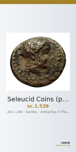 Seleucid Coins (part 1) 529 — CANOA