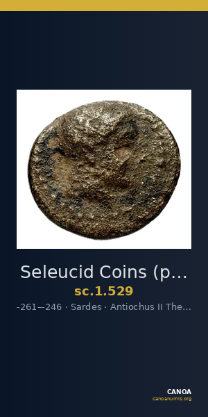 Seleucid Coins (part 1) 529 — CANOA