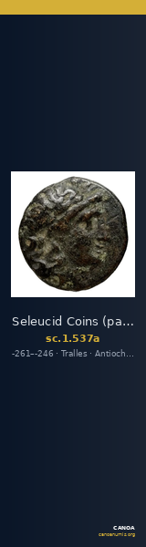 Seleucid Coins (part 1) 537a — CANOA