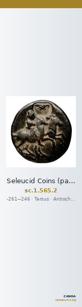 Seleucid Coins (part 1) 565.2 — CANOA