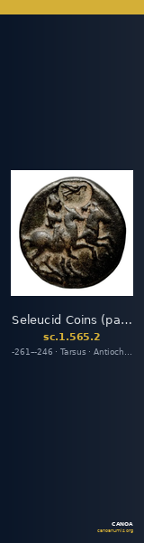Seleucid Coins (part 1) 565.2 — CANOA