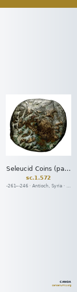 Seleucid Coins (part 1) 572 — CANOA