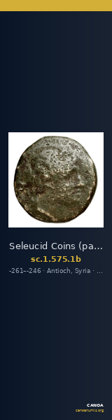 Seleucid Coins (part 1) 575.1b — CANOA